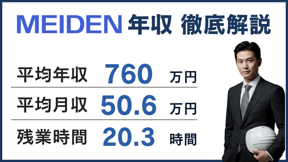 明電舎の年収は760万円