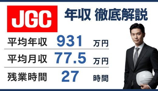 【2026年版】日揮の平均年収は931万円！年代別・役職別の年収を徹底解説！