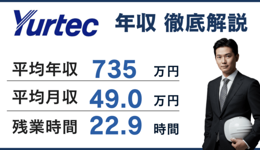 【2026年版】ユアテックの平均年収は735万円！課長・部長や高卒・大卒の給料も解説